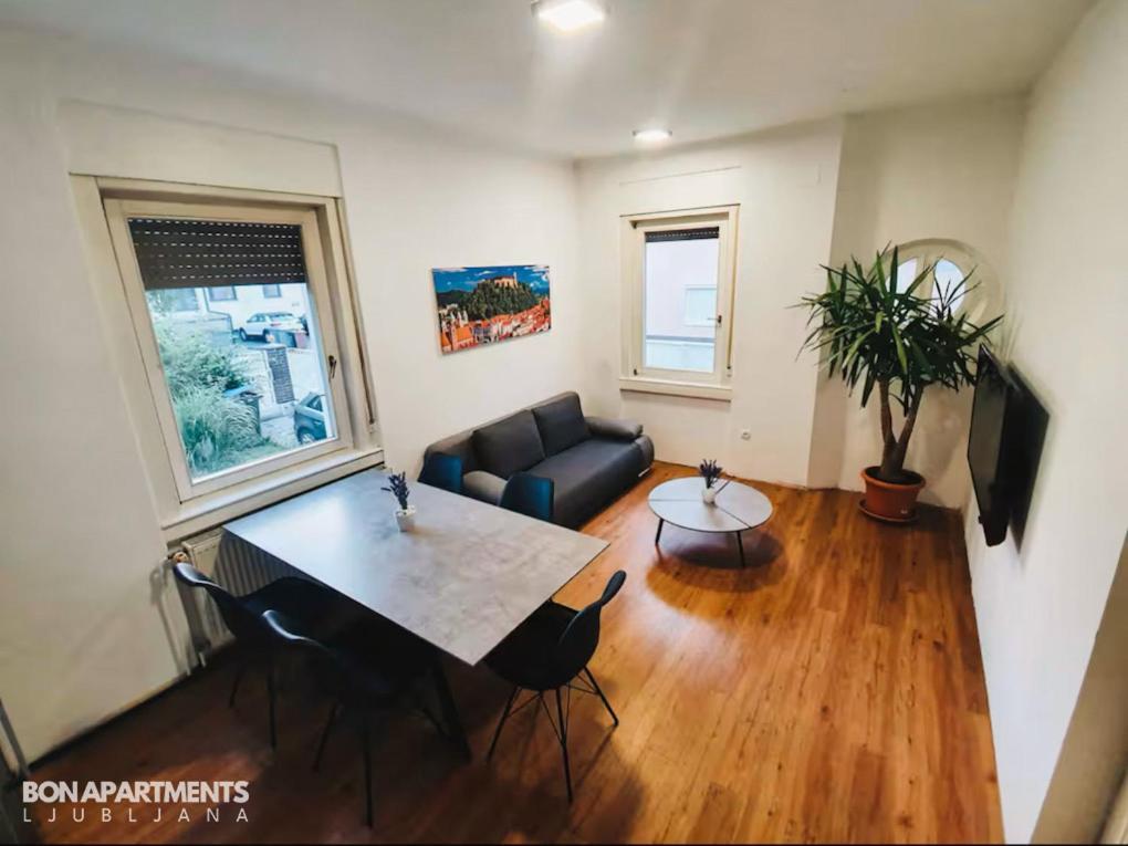 לובליאנה Huge Bbq Garden 2, Spacious Flat, Ac, Free Parking 2 מראה חיצוני תמונה